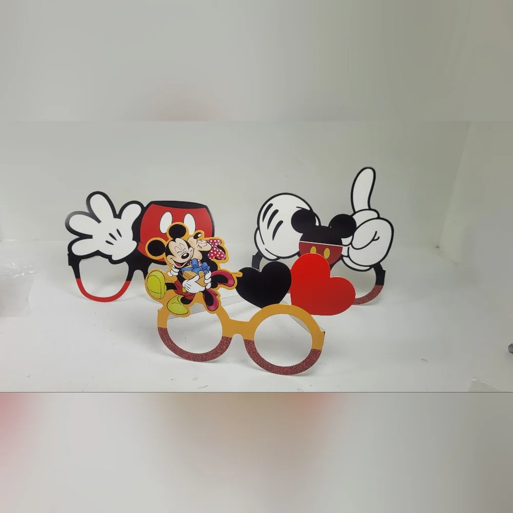 Mickey and Minnie Mouse Kids Party Glasses Set Of 12.